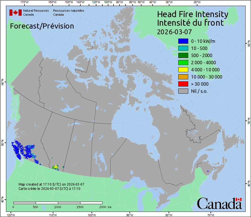 Canada Fire Behavior