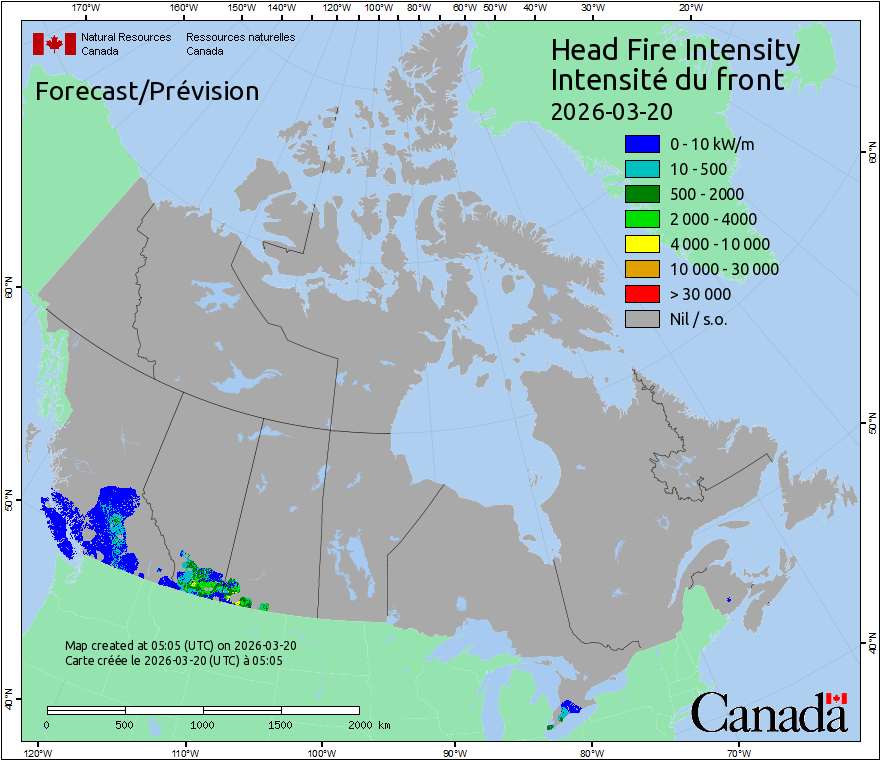 Canada Fire Behavior