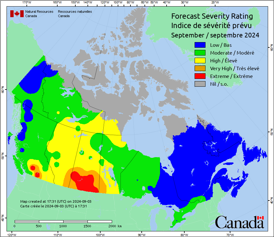 Forecast Severity Rating